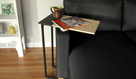 Weekend Project: DIY Side Table With a Novel Twist