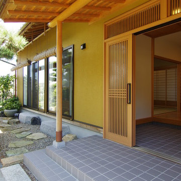夫婦二人が心地よく暮らせる京風の平屋