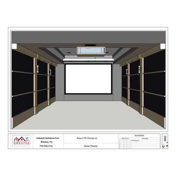 Contemporary Home Theater