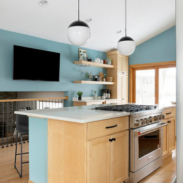 Light & Bright Kitchen Remodel | Burnsville, MN | White Birch Design LLC