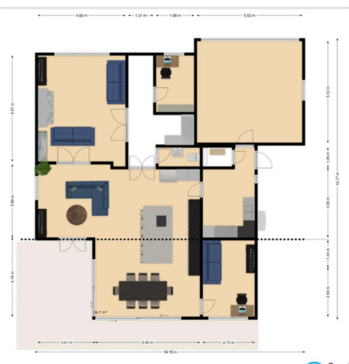 Downstairs layout suggestions | Houzz UK