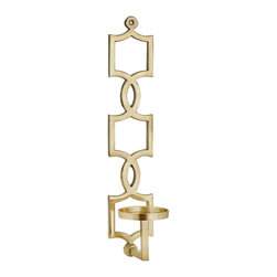 IMAX Sadie Gold Wall Sconce - SKU: 60302 - Wall Sconces