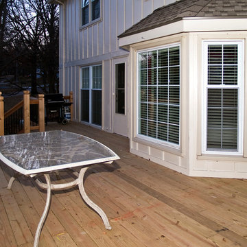 Brown - Pressure treated deck in Kansas City