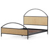 Natalia Iron And Cane Queen Platform Bed
