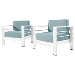 Contemporary Outdoor Lounge Chairs by GDFStudio