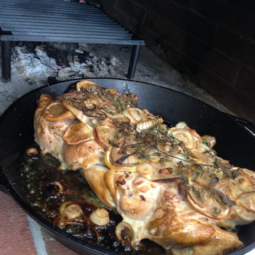The Peterson Family Wood Fired Brick Pizza Oven in Florida