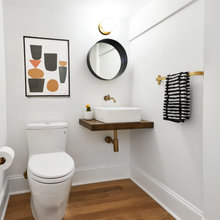 Basement bathroom
