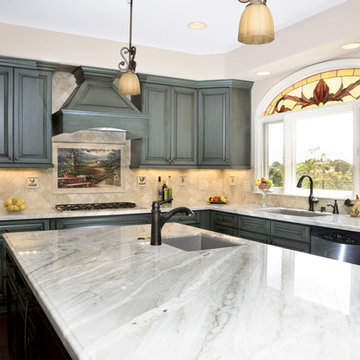 French Country Kitchen in Encinitas/Olivenhain CA Remodel
