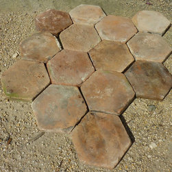 Bathroom stone floor tiles (Mediterranean Style) - Tile