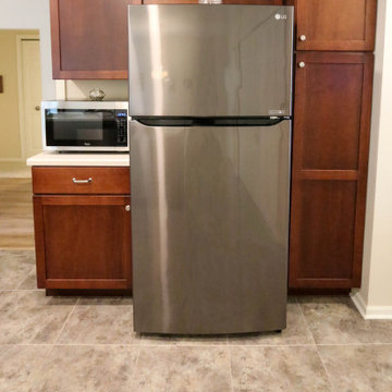 Condo Renovation in Kitchen, Bathroom and Fireplace Updates