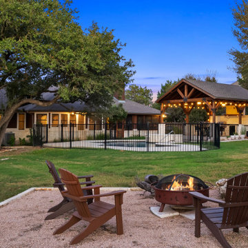 Outdoor Living Space in Dripping Springs TX