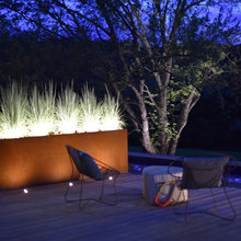 deck and garden