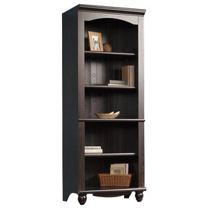 Sauder Select 5 Shelf Bookcase in Washington Cherry