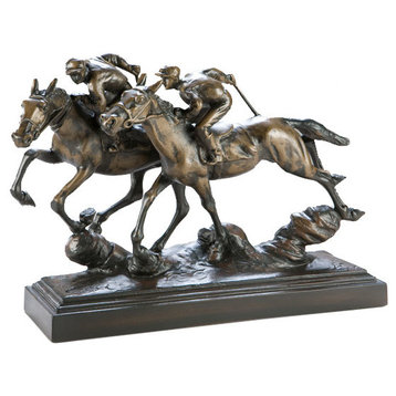 Turning Home Horse Sculpture