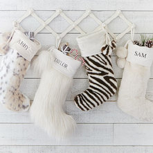 Contemporary Christmas Stockings And Holders by PBteen