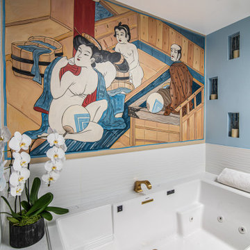 Eclectic Bathroom