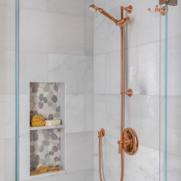 Upscale Maritime in Mystic Bathroom