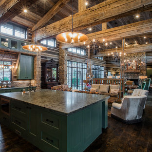 オースティンのラスティックスタイルのLDKの画像