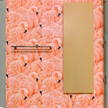 FiDi Flamingo Powder Room Project