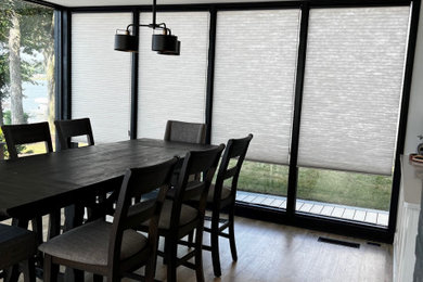 Example of a dining room design in Indianapolis