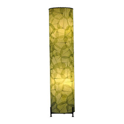Eangee Home Designs Banyan Large Floor Lamp | Green Shade - Floor Lamps