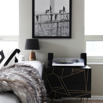 My Houzz: Modern Minimalistic & Globally Inspired Chicago High Rise