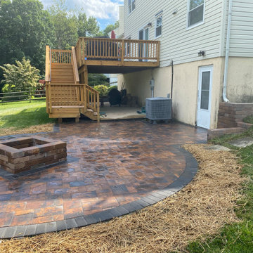 Nicolock Patio & fire pit