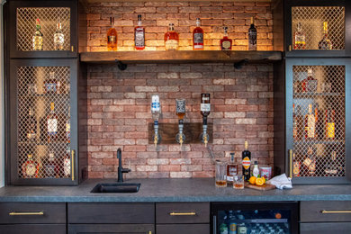 Inspiration for a home bar remodel in San Francisco