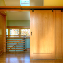 Plywood barndoor