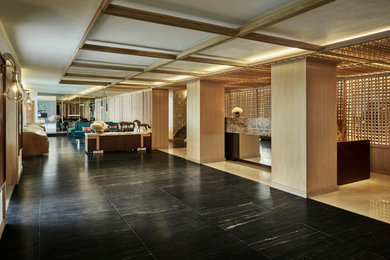 Example of a minimalist hallway design in Other
