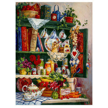 Barbara Mock 'Grandmas Cupboard' Canvas Art