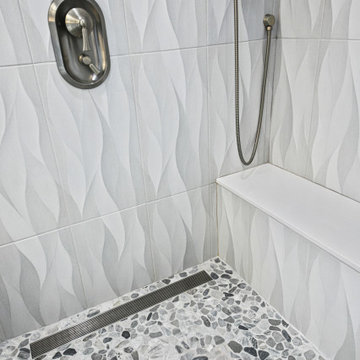 Transitional Primary Bathroom Remodel Centreville, VA
