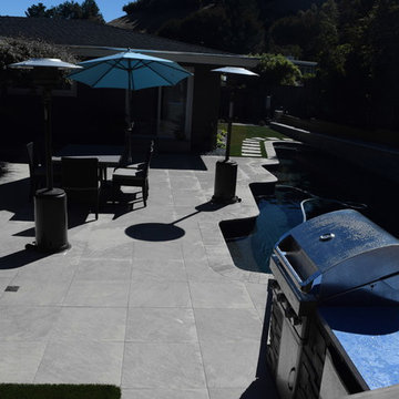 Pool Patio and Garden