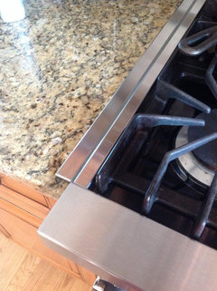 Countertop side trim