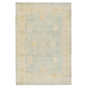 Jaipur Living Lovato Floral Blue/ Green Area Rug 7'10"X9'10"