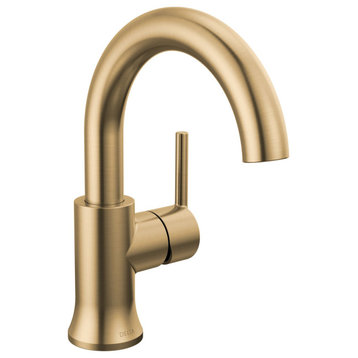 Delta 559HAR-DST Trinsic 1.2 GPM 1 Hole Bathroom Faucet - Champagne Bronze