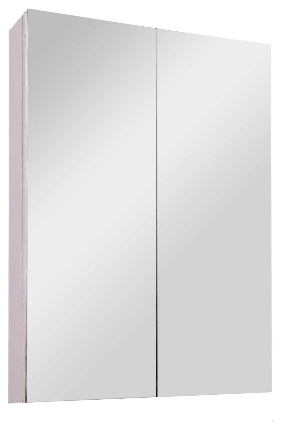 Dual Door Series Medicine Cabinet, 24"x30", Polished Edge