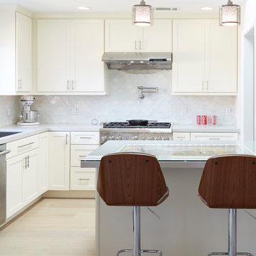 All Fun & Games In This Santa Clara Contemporary Kitchen