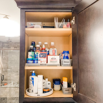 Organized Bathroom Medicine Cabinet