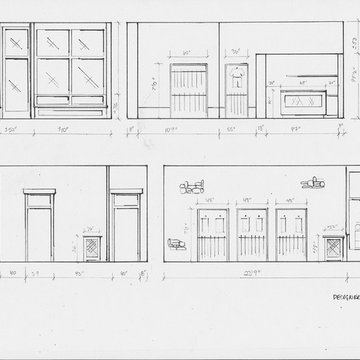 commercial space plans- retail store
