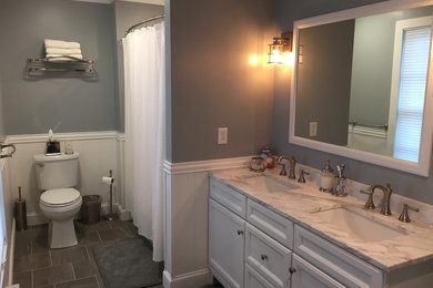 Transitional bathroom photo in Other