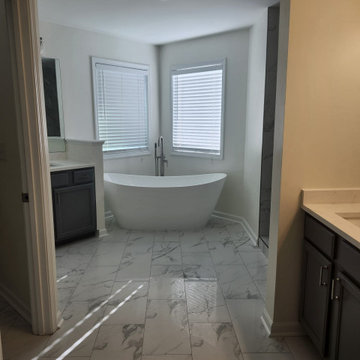 Mableton (basement & bathrooms) after