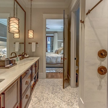 Palmetto Bluff Cottage Master Bath