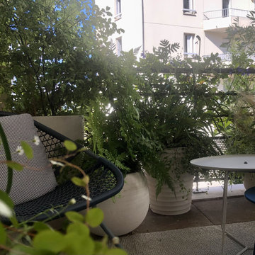 Issy-les-Moulineaux - Aménagement paysager d'une mini-terrasse