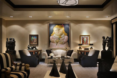 Living room photo in Los Angeles
