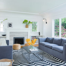 Interiors with honey oak floors