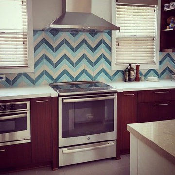 Modern Meet Mid-Century Kitchen