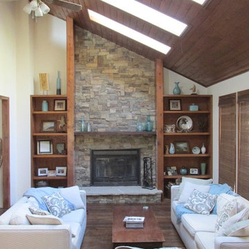 Rustic New England White Pine Floor w/ Waterlox finish