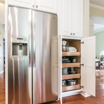 Transitional Kitchen with a Unique Flare