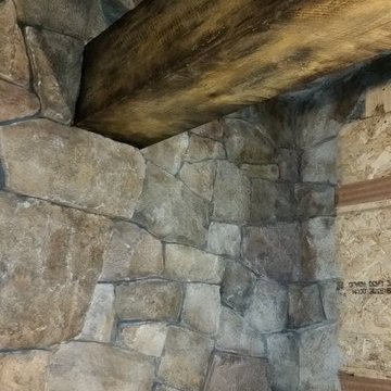 Wine Cellar / Rustic Wood Beams